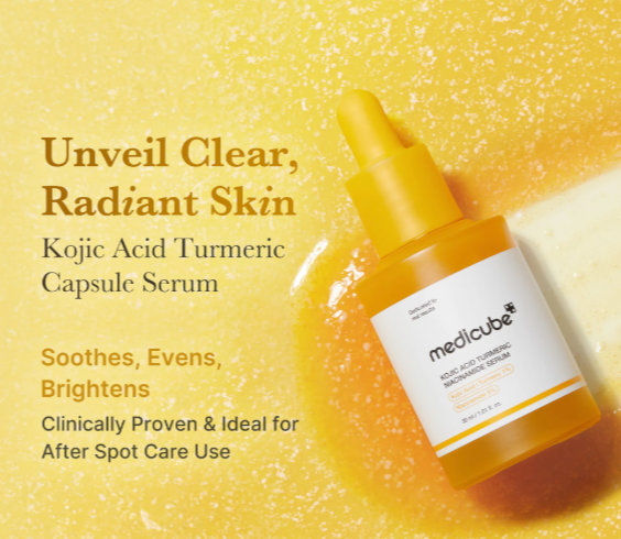 MEDICUBE Kojic Acid Turmeric Niacinamide Serum 30ml