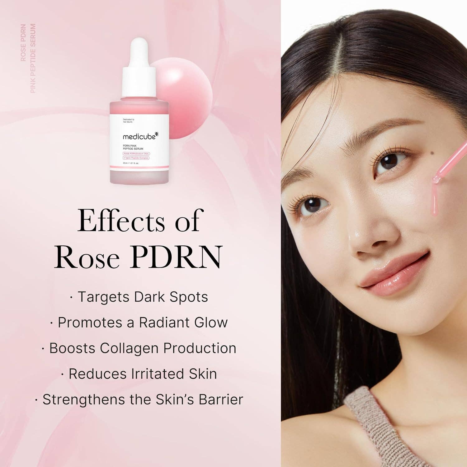 MEDICUBE PDRN Pink Peptide Serum 30ML