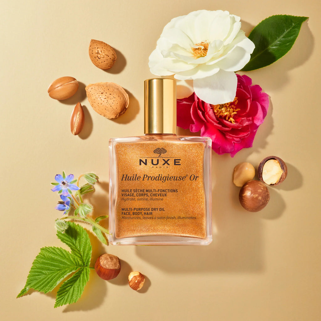 NUXE HUILE PRODIGIEUSE OR MULTI-USAGE DRY OIL GOLDEN SHIMMER 1.6 FL. OZ.