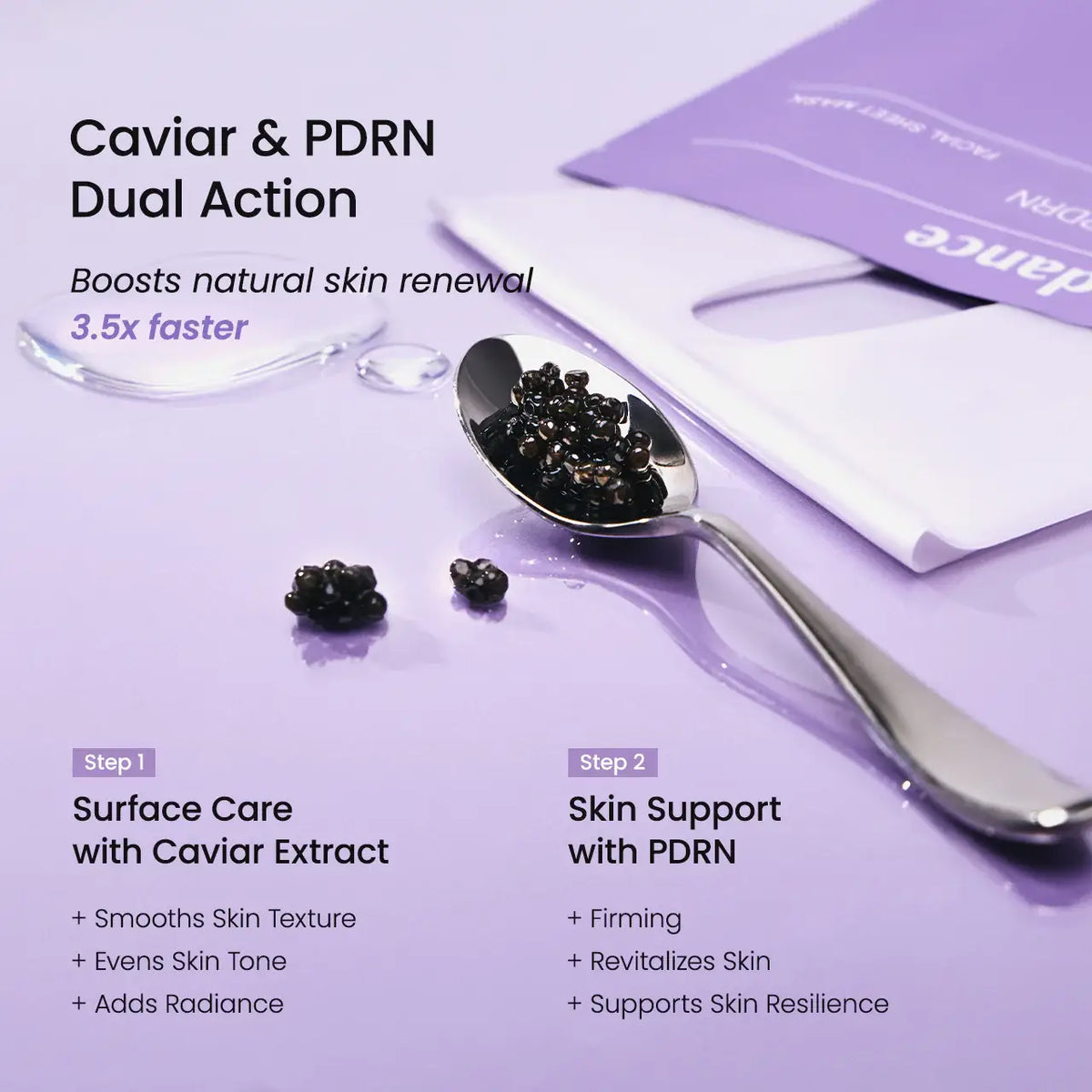 BIODANCE Rejuvenating Caviar PDRN Real Deep Sheet Mask
